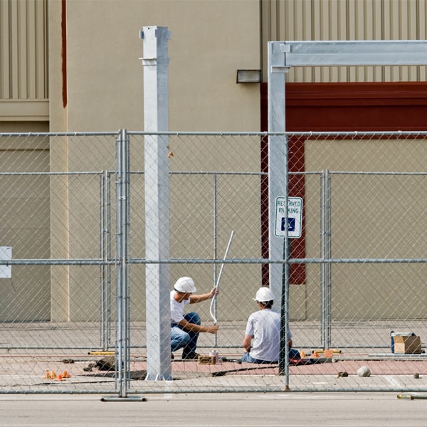 how much time can i rent the temporary fence for my construction site or event in Red Hill